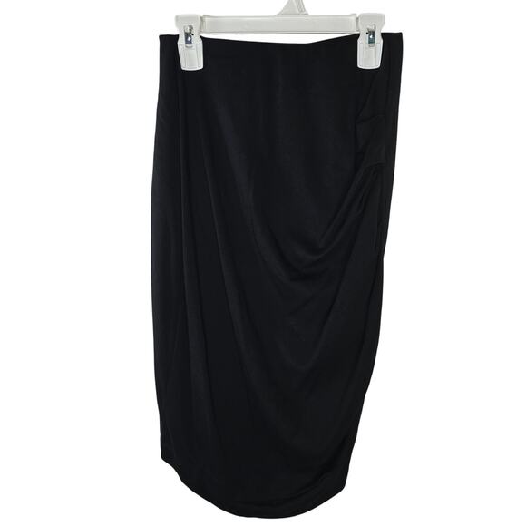 Bae. Kiss and Tell Tuck Black Maternity Mini Skirt Size XS - Picture 1 of 5
